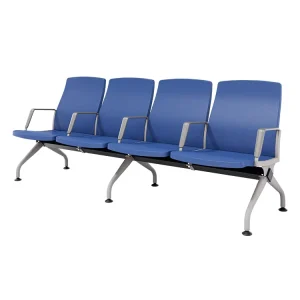 Durable 3 Seater Modern Hotel Hospital Railway Station Waiting Room Chair with Metal Frame Commercial Use