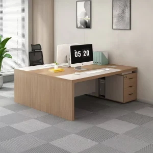 Durable Assembled Modern Office Desk with Drawers Boss General Manager Executive Home Office Furniture