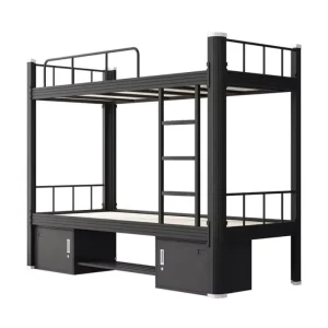 Durable Bedroom Furniture Set Single Queen King Bunk Beds for Apartment Hotel & School Manufacturer