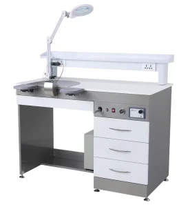 Durable Commercial Dental Laboratory Furniture Single Work Table for Independent Freelance Dental Technician
