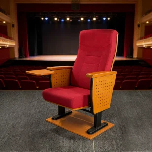 Durable Ergonomic Backrest Foldable Theater Furniture Conference Auditorium Chairs Church Chairs