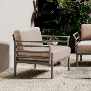 Durable Fabric Frame Indoor Outdoor Sofa Comfortable Seating for Apartment Hotel Mall & Park Use
