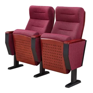 Durable Fabric Free Standing Tipup Multi functional Contemporary Auditorium Seat Conference Chair School Theater Home Office
