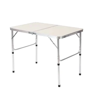 Durable Lightweight Aluminum Folding Waterproof Outdoor Dining Table for Hotels