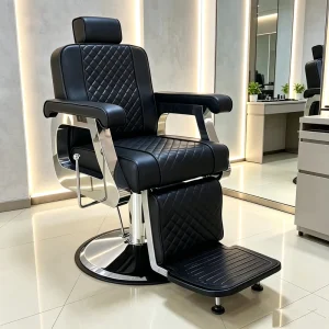 Durable Men’s Reclining Barber Chair European Beauty Salon