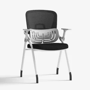 Durable Metal Foldable Lecture Chair with Back Rest for Student for Lecture Hall or Home Office or Apartment Use