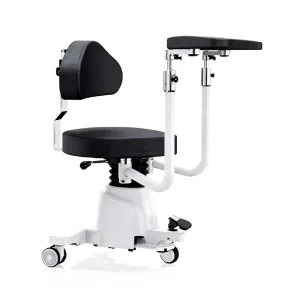 Durable Metal Steel Dental Chair with Height Adjustment 110kg Capacity for Dental Clinic Laboratory