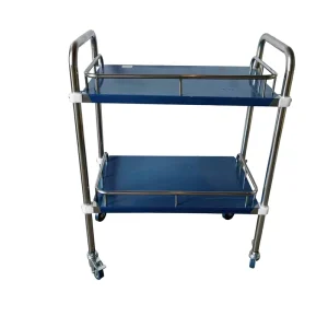 Durable Metal Structure for Medical Trolleys Used in Hospitals and Clinics