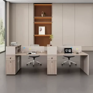 Durable Modern Design Convertible Office Desk Chair Workstation Adjustable MDF Material Modular Partition for Office Staff