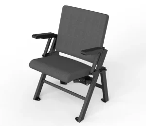 Durable Modern Fabric Foldable Theater Furniture Seats for Lecture Hall School Church Use Portable Commercial Audience Chair