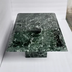 Durable Modern Natural Verde Alpi Beige Square Marble Coffee Table