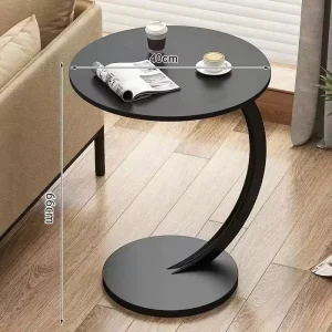 Durable Modern Small Side Table Movable Sofa End Table Simple Home Accent Cabinet Living Room Coffee Table Mini Side Desk