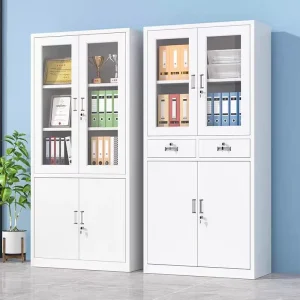 Durable Office Filing Cabinets 2 Drawer Metal File Cabinet Steel Storage Cupboard 5 Layer Iron Filing Cabinet with Key Lock