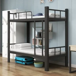 Durable Steel Bunk Bed Frame for School Dormitory Projects Large Scale Supply Metal Bed