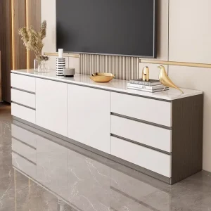 Durable Water Resistant Honeycomb Aluminum TV Cabinet for Philippine Real Estate Project
