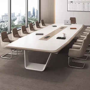 Durable Wooden Conference Table New Model for Boss Meeting Room or Boardroom Office Furniture