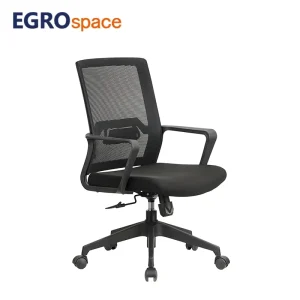 EGROspace Mesh Mid Back Wheels Ergonomic Visitor Adjustable Luxury Comfortable Style Boss Swivel Office Chair