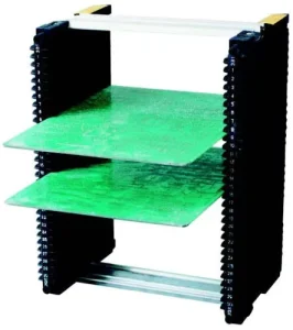 ESD Circulation SMT Rack Antistatic PCB Storage Magazine Rack PCB Storage Holder for Cleanroom Use