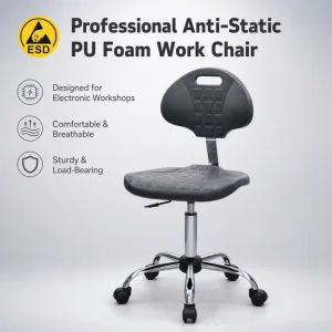 ESD Polyurethane Laboratory Anti Static Chair Industrial Design COS-113 for Hospital Warehouse Workshop Living Room Use