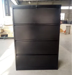 Easy Assemble Office Steel Storage Lateral File Cabinet Vertical Metal 4 Drawer Filing Cabinet
