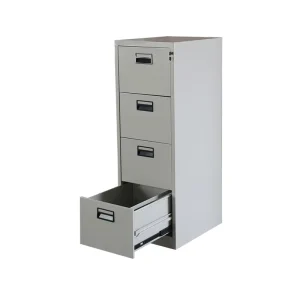 Easy Assemble Office Steel Storage Lateral File Cabinet Vertical Metal 4 Drawer Steel Filing Cabinet