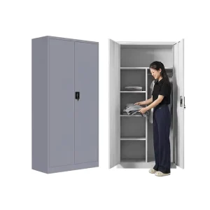 Easy Assemble Steel Industrial Storage Cabinets for Bedroom Home Hospital School Use Eco Friendly Large Capacity Modern Design