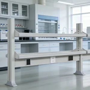 Eco Friendly Aluminum Alloy Lab Rack Convenient Modular Combination