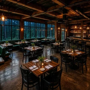 Eco Friendly Customized Restaurant Square Wood Table Leather Chair Set Curved Booth Seating Bar Stools Furniture