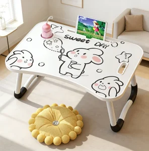 Economical Portable Folding Laptop Table Multi Function Desk for Bed Dorm Office Sofa Home Study Writing Desk