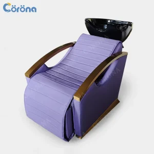 Electric Adjustable Hair Washing Chair Salon Furniture Shampoo Chair and Bowl