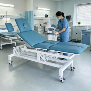 Electric Adjustable Osteopathic Multi-Functional Massage Table Chiropractic Bed Treatment Couch 2 Motors for Hospital and Clinic