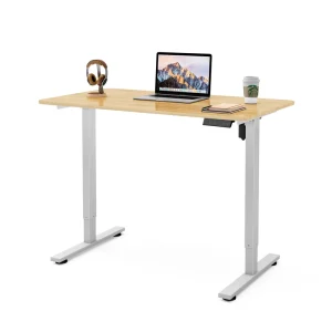 Electric Automatic Commercial Standing Desk Height Adjustable Steel Frame Freestanding Ergonomic Design Building