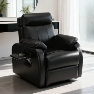 Electric Barber Chair Modern Comfort Sofa Chair Recline Salon Furniture for Barbershop Beauty Salon