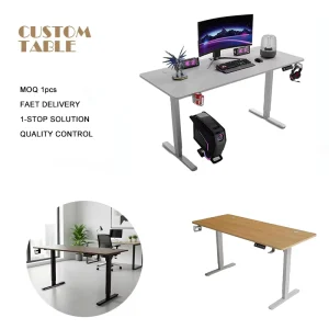 Electric Desk Ergonomic Modern Design Office Standing Computer Desk with Electronic Adjustment Standing Table Height Adjustable