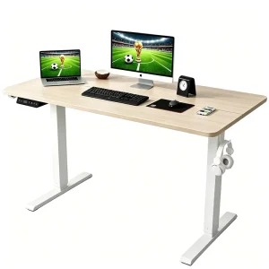 Electric Dual Motor 2 Stage Lifting Column High Stability Standing Desk Base 2 Legs Assembly Table Sit Stand Desk Frame