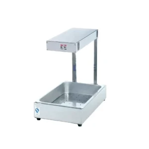Electric Gas Powered Stainless Steel Dining Table Trolley Small Hot Food Moving Carts for Hotels Restaurants