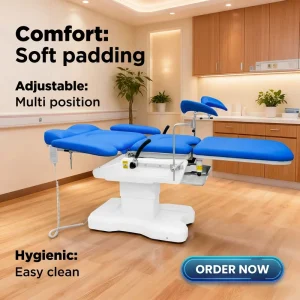 Electric Gynecology Examination Chair Gynecological Examination Bed Beauty Bed for Clinic Medical Center