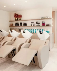 Electric Hair Washing Chair Shampoo Bed Backwash Salon Massage Shampoo Station Sink and Chair