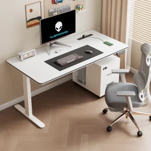 Electric Height Adjustable Standing Desk Dual Motor Sit Stand Desk Home Office Gaming Workstation Adjustable Height Table