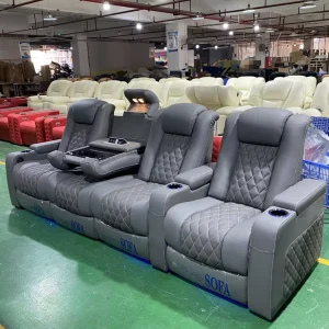 Electric Home Cinema Sofa Recliner Color Matching Home Theater Furniture Cinema Seating Couch Reclining Sofa Chair