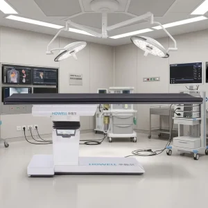 Electric Hydraulic ERCP Operating Table 350kg Load Full Carbon Fiber 360° X Ray Imaging Surgery Table