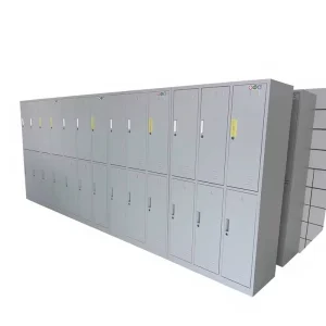 Electric Intelligent Steel Compact Filing Cabinet Fireproof Password Protected Mobile Design for Accounting Vouchers Data