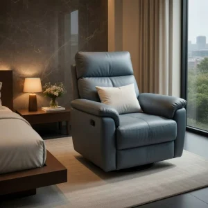 Electric Massage Recliner Sofa Set Modern Design PU Leather Fabric Cover Sectional Style Durable for Hotel and Home Use