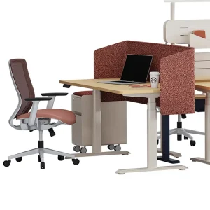 Electric Modern Extendable Height Adjustable Standing Desk Workstation Metal Seamless Desktop Home Office Commercial Use 4