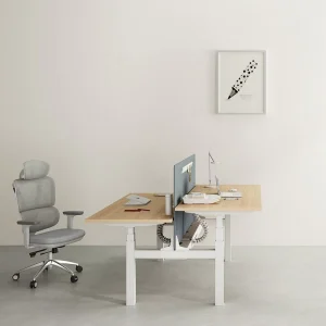 Electric Modern Height Adjustable 4 Way Extendable Workstation with Metal Stand for Commercial Use ISO Certified 5 Year Warranty