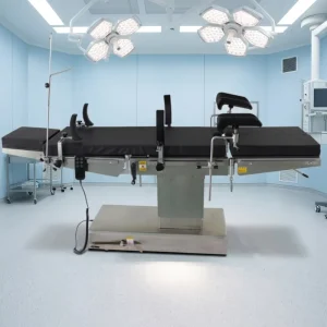 Electric Operating Table 304 Stainless Steel CE ISO Certified Class II Hospital Equipment for Operating Rooms ICU