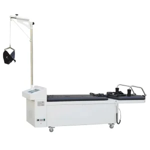 Electric Spinal Traction Bed Multifunctional Cervical and Lumbar Decompression Therapy Table for Hospital