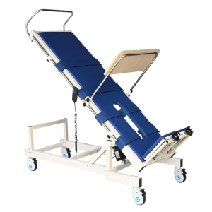 Electric Standing Bed for Disabled People Rehab Training Table Four Wheels 3-Year Warranty HB-E314 190cm Length 60cm