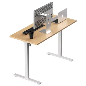 Electric Standing Desk Height Adjustable Sit Stand up Desk 70KG Load Programmable Ergonomic Home Office Computer Table