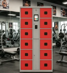 Electronic Locker Smart Parcel Storage Locker 24 Hour for Gyms Rental Digital Cabinet Sport Basketball Book Customizable